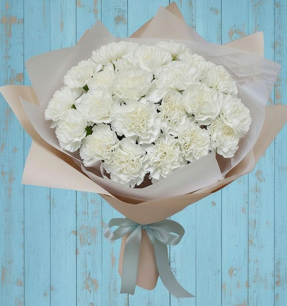 Букет цветов из: Гвоздики в городе Сатка