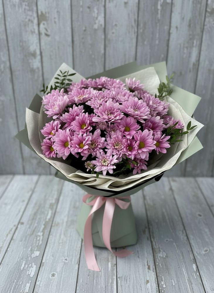 Букет цветов из: Хризантемы в городе Сатка