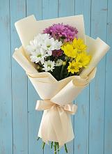 Букет цветов из:  Хризантемы #REPLACE_PRED# городе Сатка