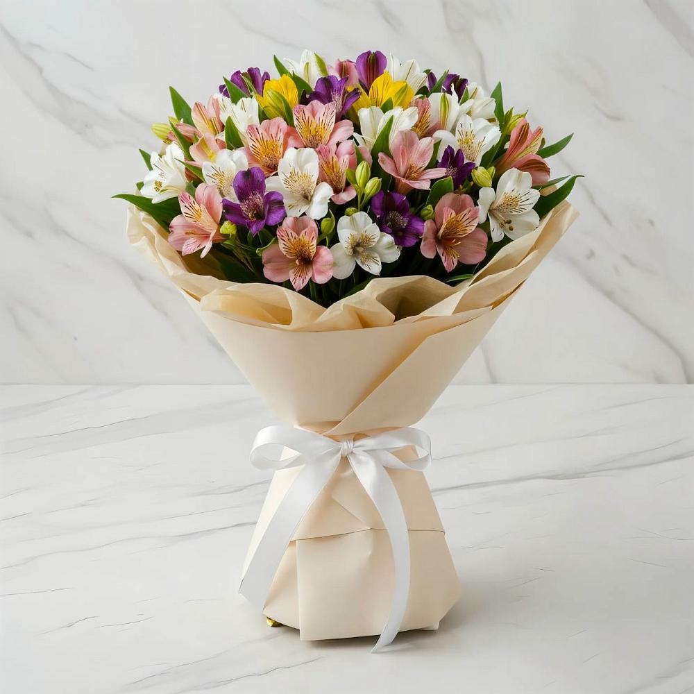 Букет цветов из: Альстромерии в городе Сатка