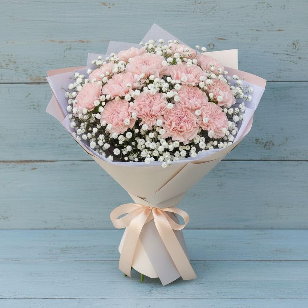 Букет цветов из: Гвоздики в городе Сатка