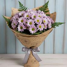 Букет цветов из:  Хризантемы в городе Сатка