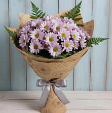 Букет цветов из:  Хризантемы в городе Сатка