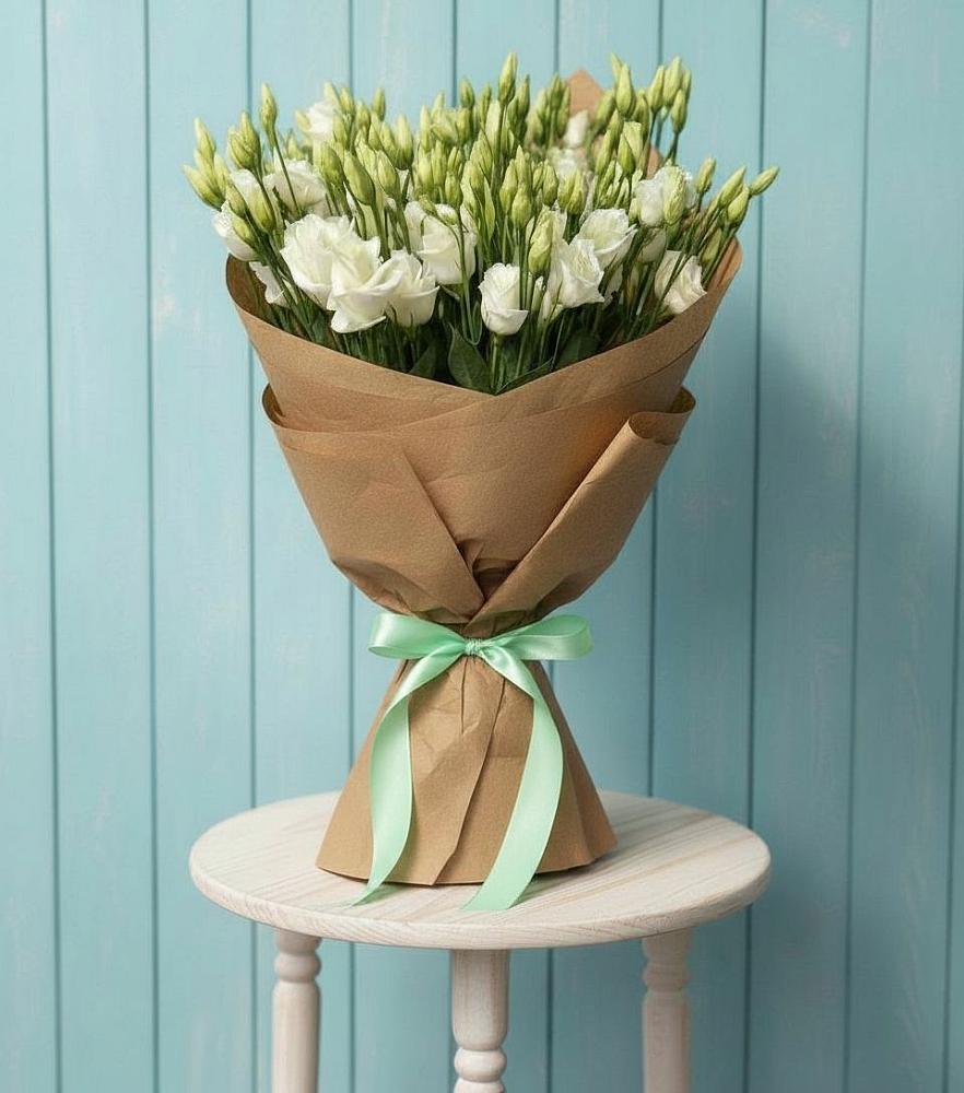 Букет цветов из: Лизиантусы в городе Сатка