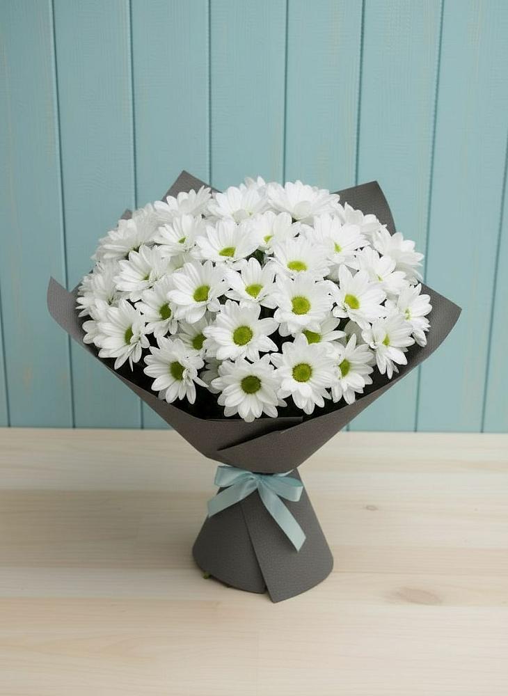 Букет цветов из: Хризантемы в городе Сатка
