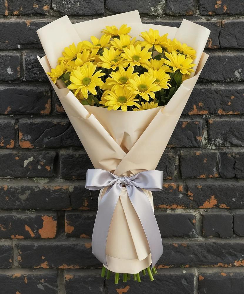 Букет цветов из: Хризантемы в городе Сатка